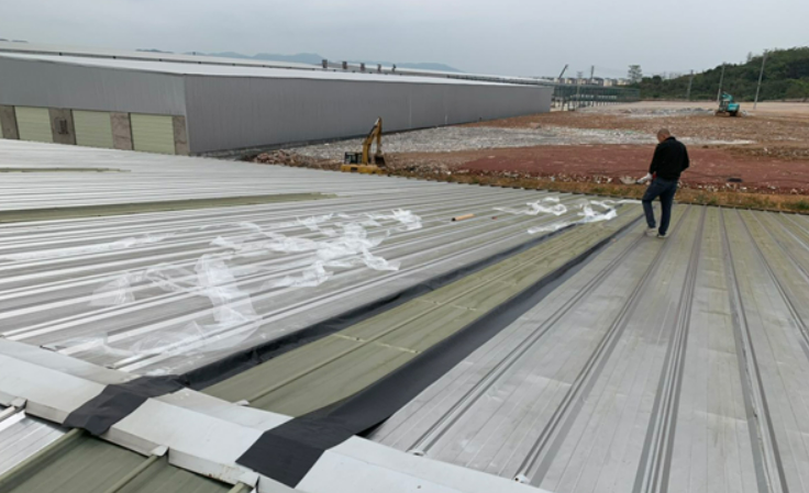 叶集厂房屋面防水维修案例